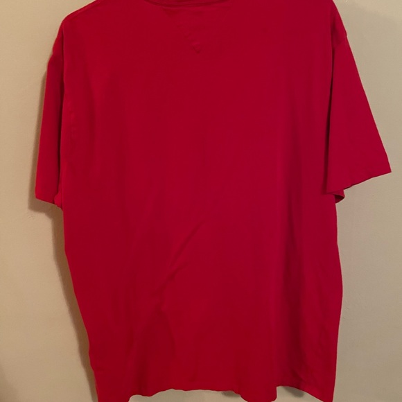 Hello figure denim red logo T-shirt - Picture 2 of 3
